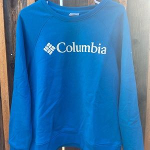 Columbia crewneck size XL in blue
